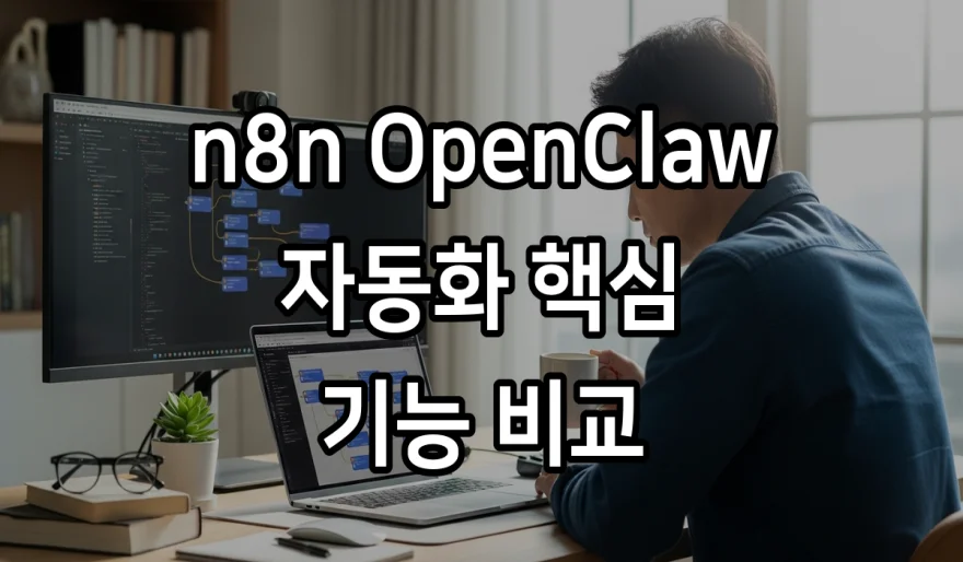 2026년 자동화 시장 n8n OpenClaw 핵심 기능과 성능 비교