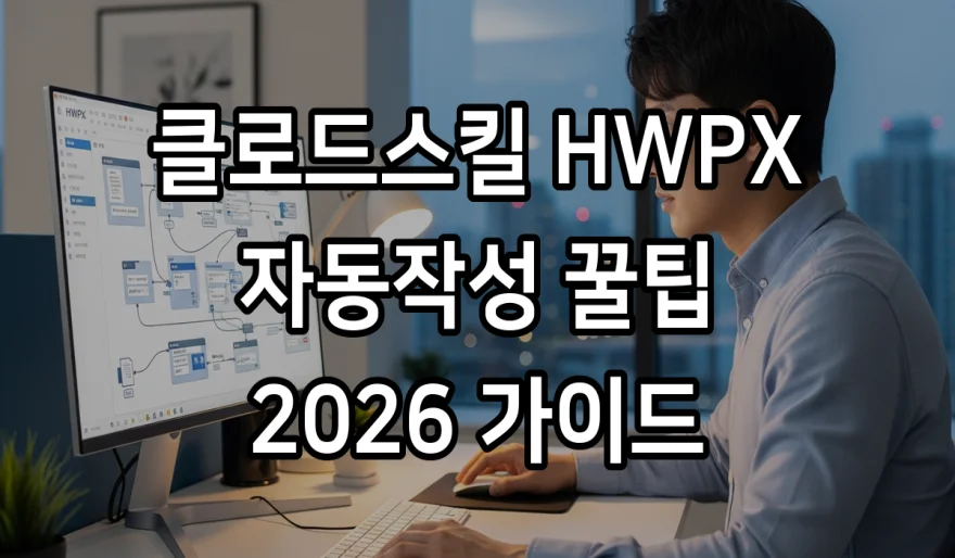 클로드 3 활용 HWPX 양식 자동 채우기 2026년 최적화된 방법론 공개